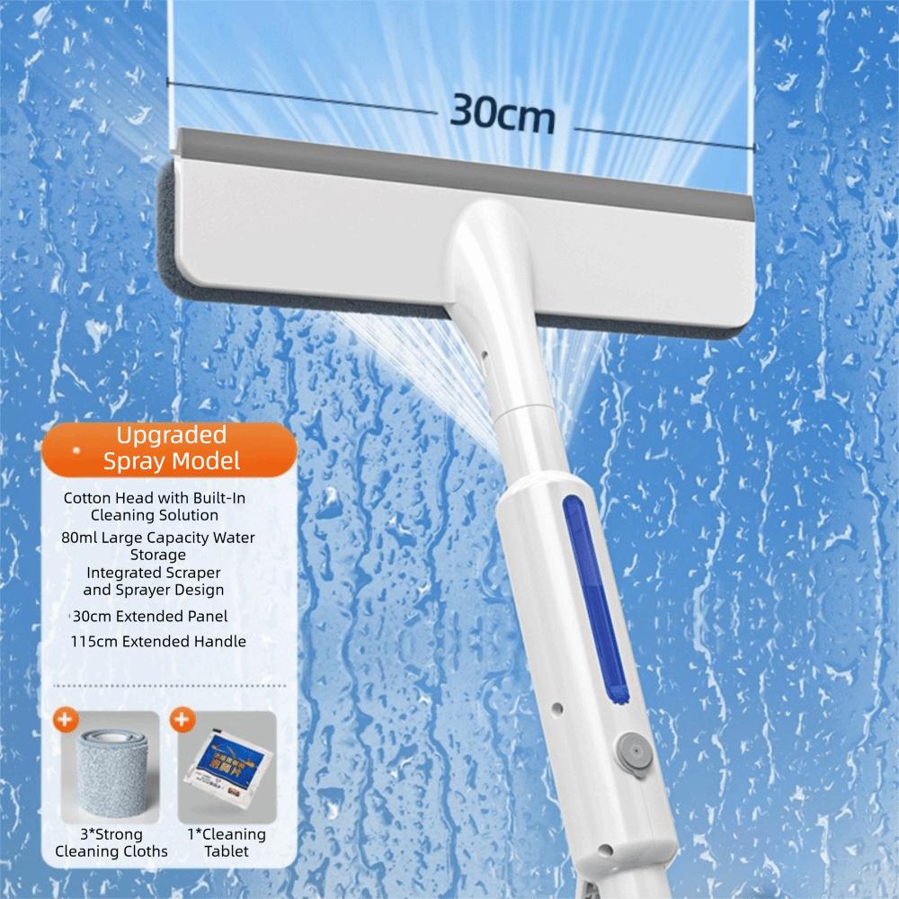 Long Pole Window Squeegee Double Sided Professional Cleaning Tools  Home Window Cleaning 30cm