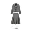 Kaslead New Arrival Women's Fashion-Style Twill Suit Outwear Half-Length Skirt 2731274 2731273