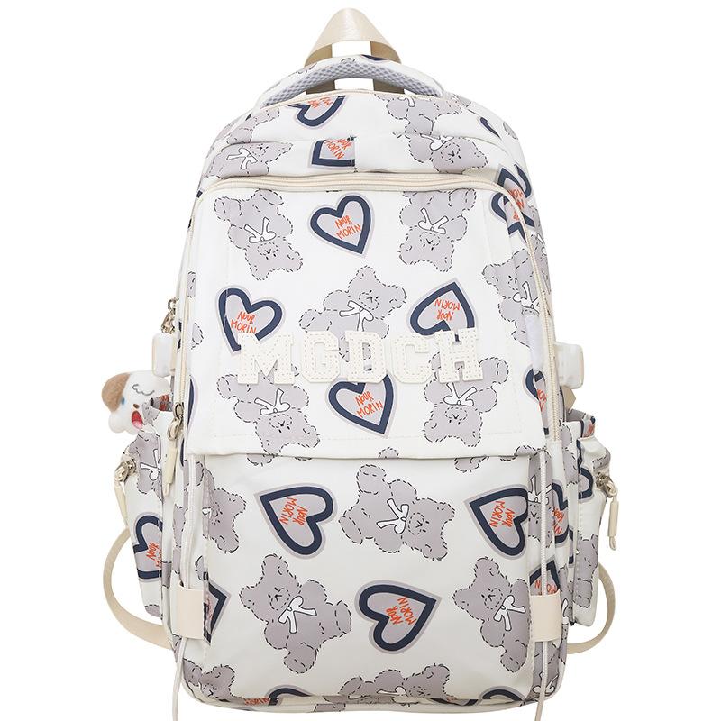Children's Schoolbags College Students Girls High School Students Love Backpack Junior High School Students Elementary School Students