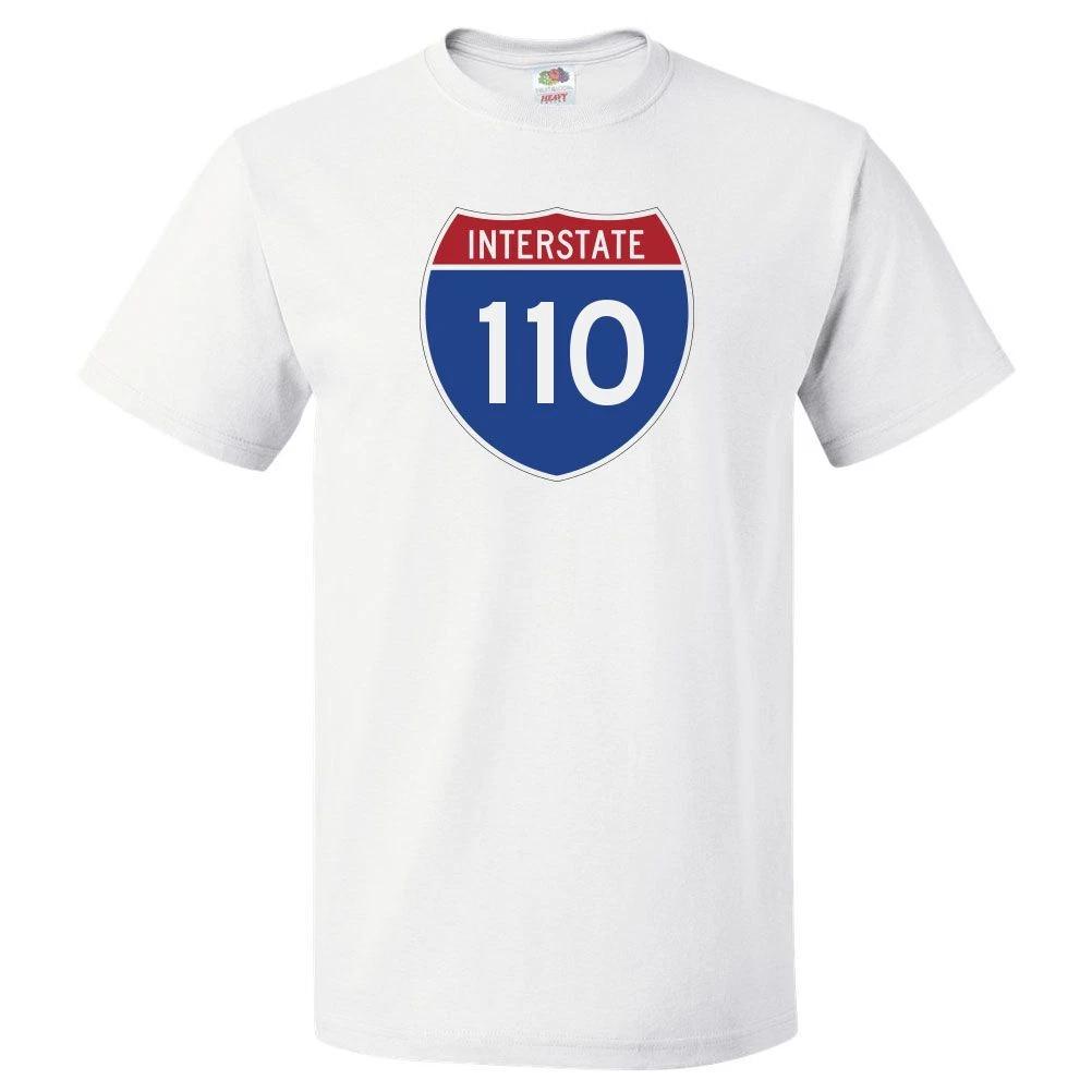 I110 Shirt Interstate 110 T Shirt I-110 Highway Tee M