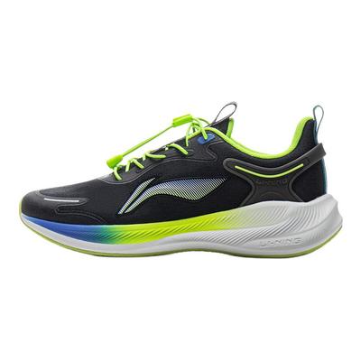Li Ning Kids Fashionable Comfortable Running Shoes Kids Sneakers Black YKFV068-7