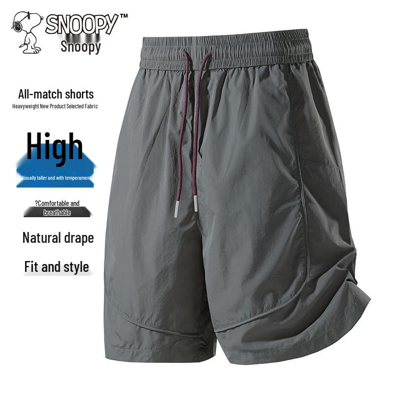 Snoopy Men s Summer Outdoor Sports Shorts M