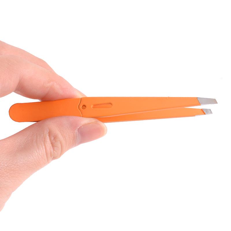 High-Precision Eyebrow Tweezers Set with Eyelash Curler – Trimming & Beauty Tools