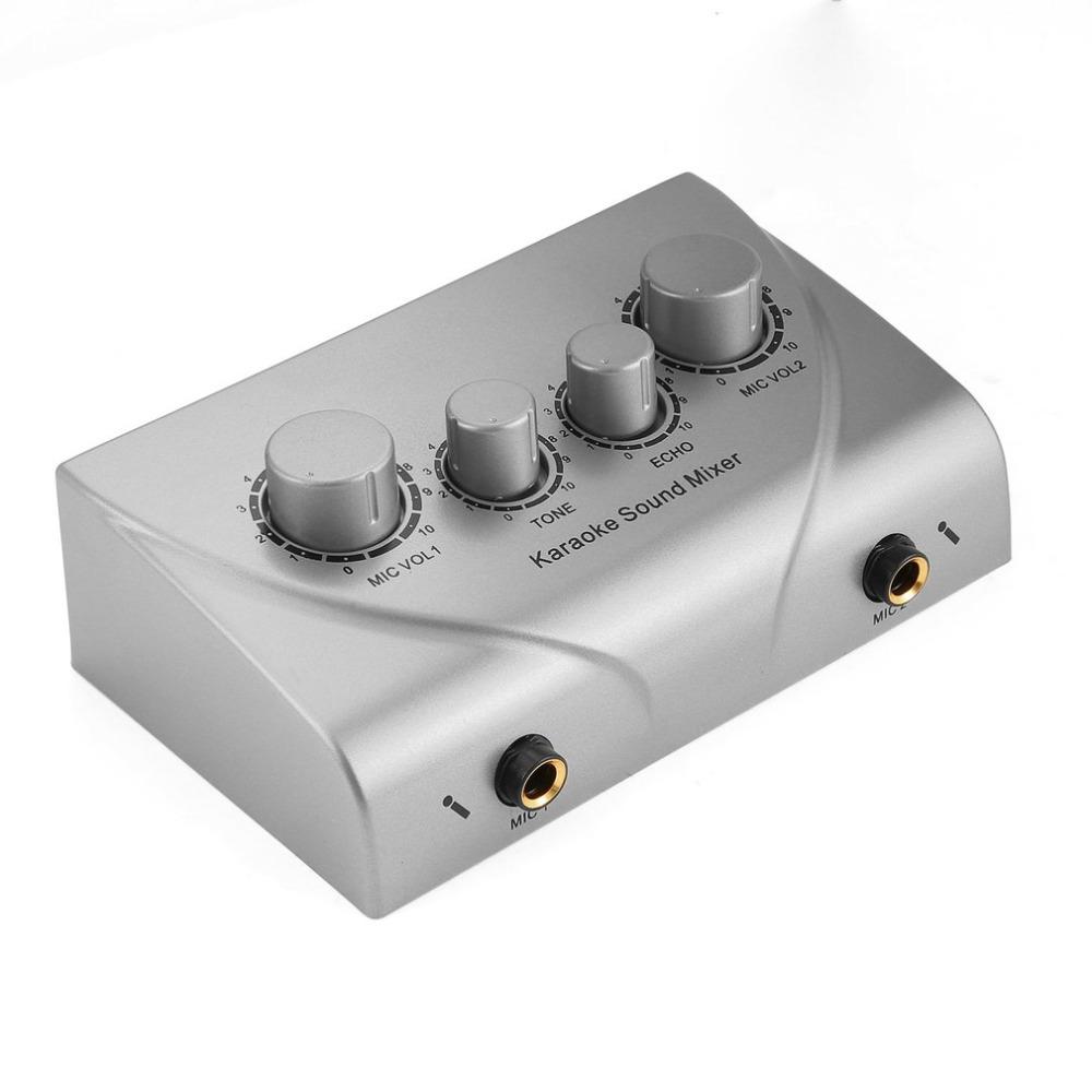 N1 NKR Karaoke Reverb Mixer für Heim-, Computer-, Mobil- und Gitarrengebrauch