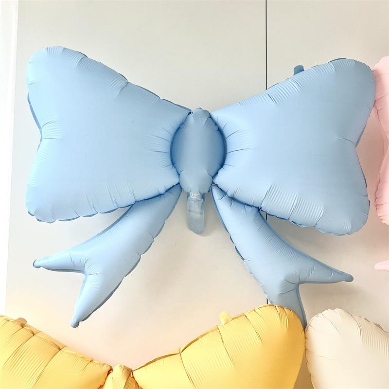 1Pcs New Color Bow Aluminum Film Balloon Suitable for Birthday Celebration Party Home Background Decoration