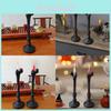 Suporte de Vela de Osso Estilo Gótico Artesanato em Resina Para Decoração de Casa de Halloween e Display de Mesa