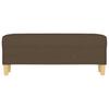 Brown Bench 100 X 35 X 41 Cm Fabric
