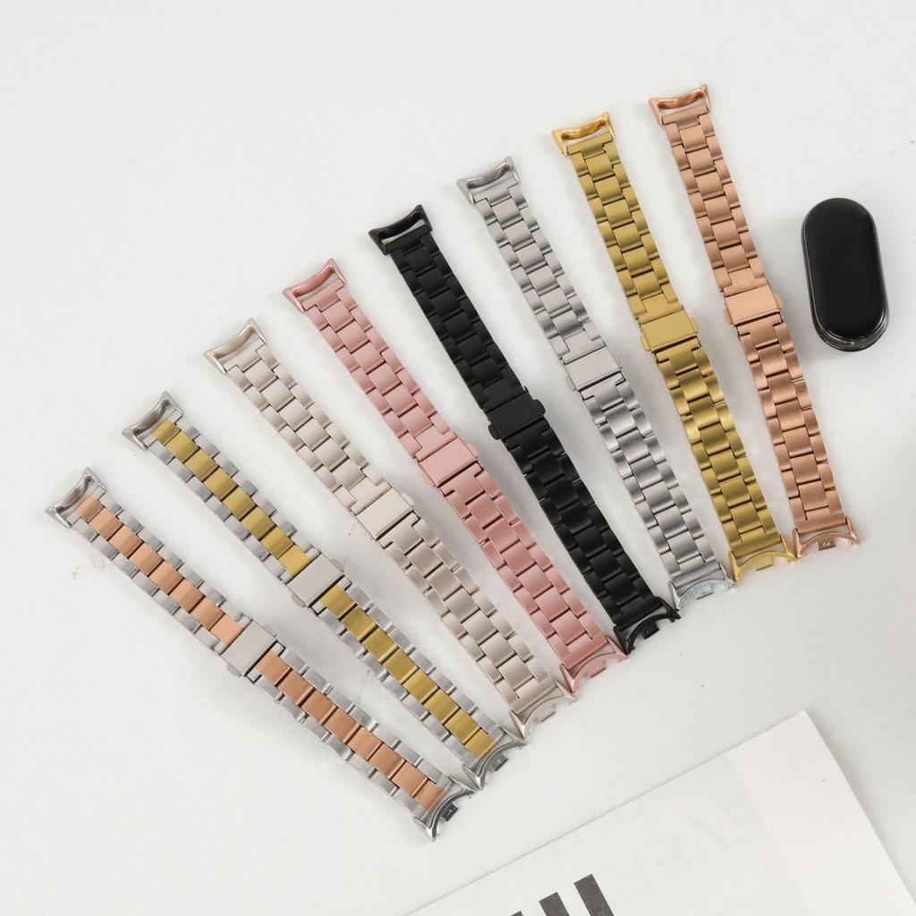 Xiaomi Band 8/9 Pro Mailänder Edelstahl-Armband