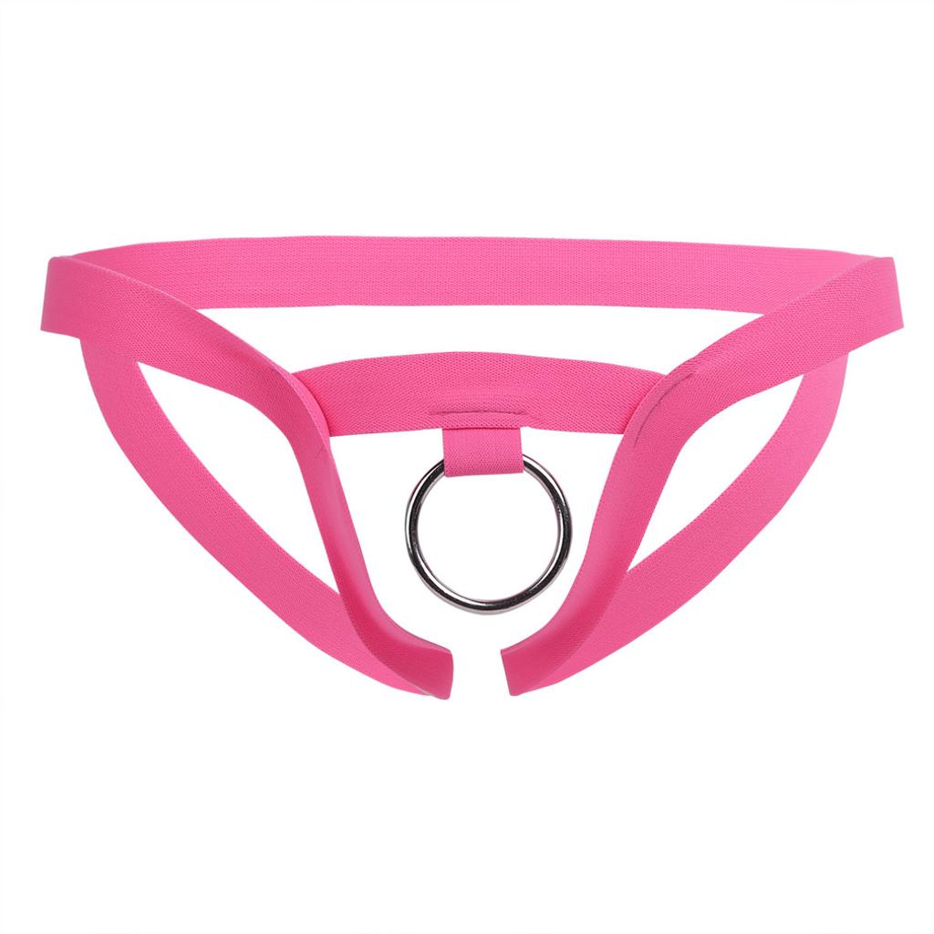 Lencería para hombre, tanga sin entrepierna, suspensorio, bragas, ropa interior Sexy para hombre
