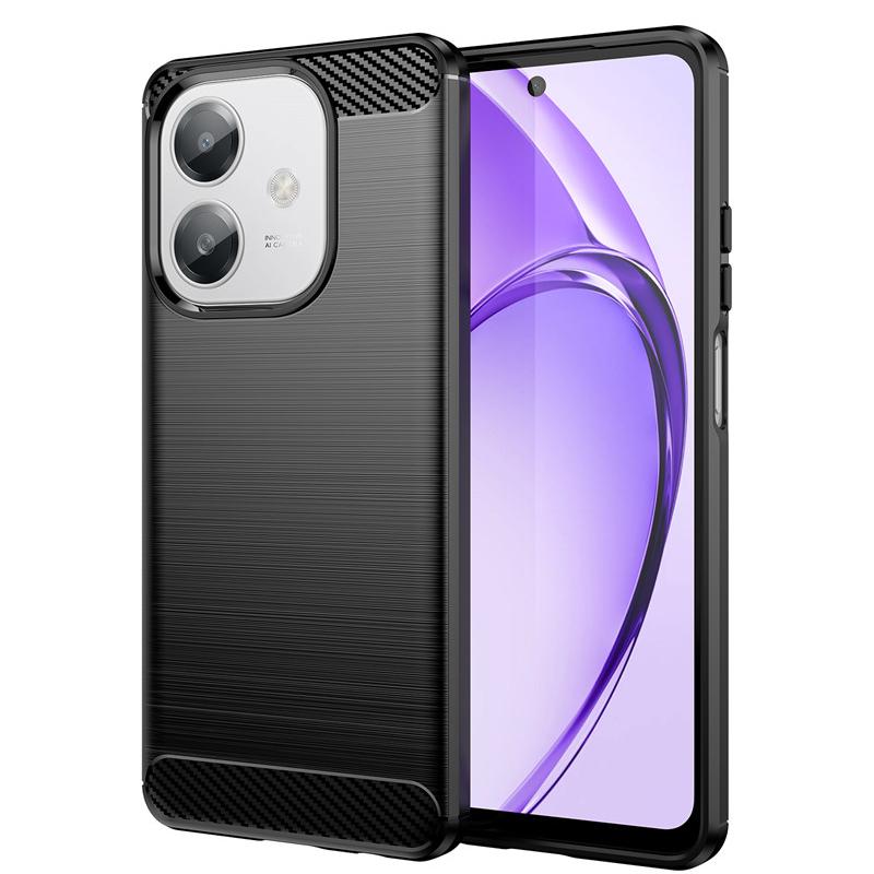 

For OPPO A3x Case For OPPO A3x 5G Global Cover Bumper Shockproof Silicone Brushed TPU Protective Phone Back Cover For OPPO A3x OPPO A3x Global