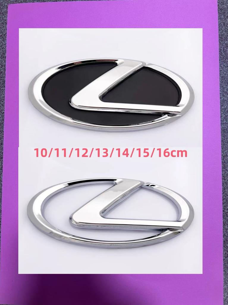 10/11/12/13/14/15/16cm Lexus Front Rear Emblem – Car Logo Badge for ES NX RX CT LS GS IS LX