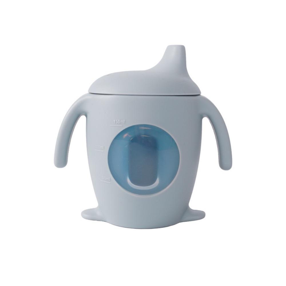 Leakproof Baby Water Bottle With Scale Anti Drop Duckbill Cup Portable Infant Cup Infant