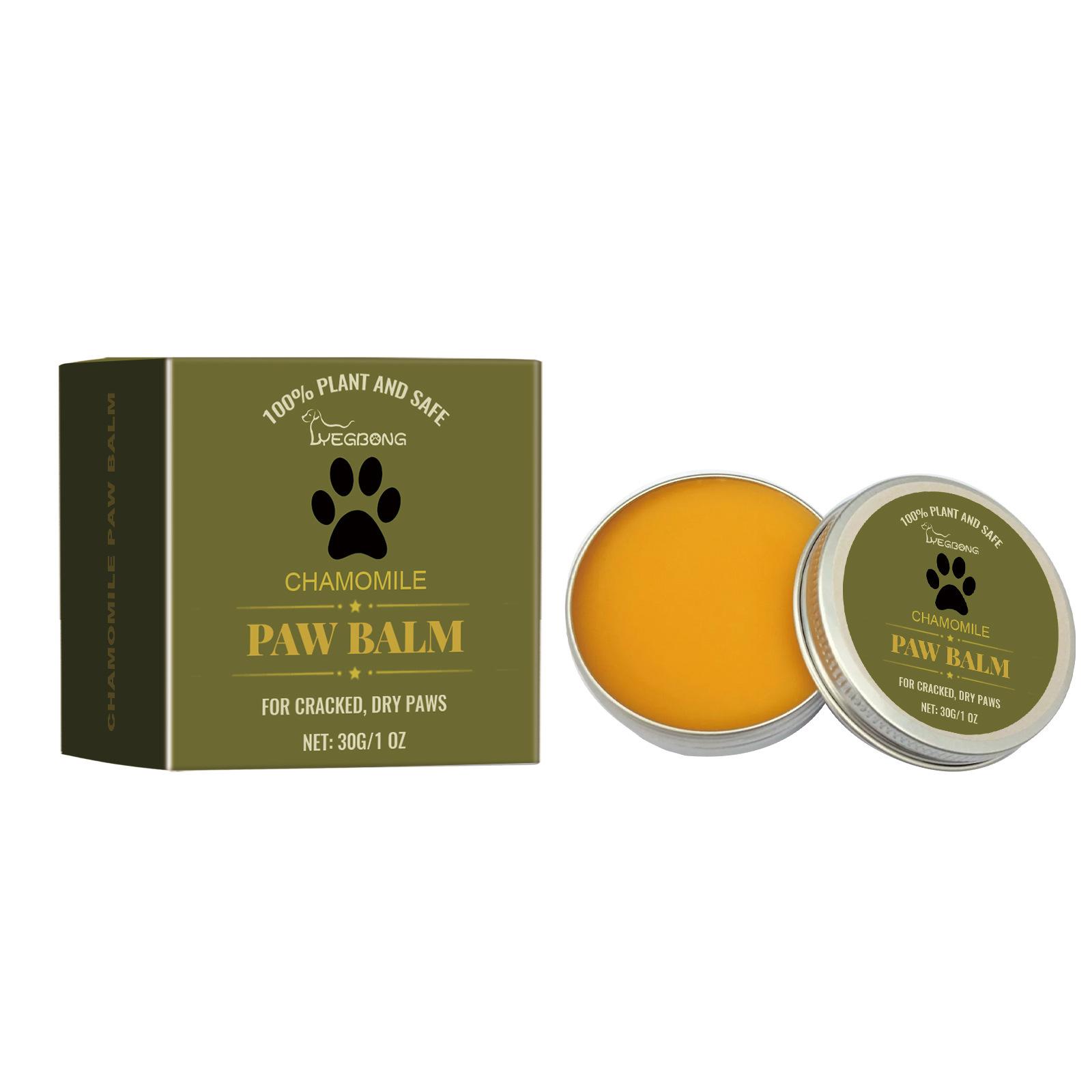 

YEGBONG Paw Balm Pad Protector для собак – бальзам-успокаиватель для лап собак – лечит, восстанавливает и увлажняет сухие носы и лапы 30g