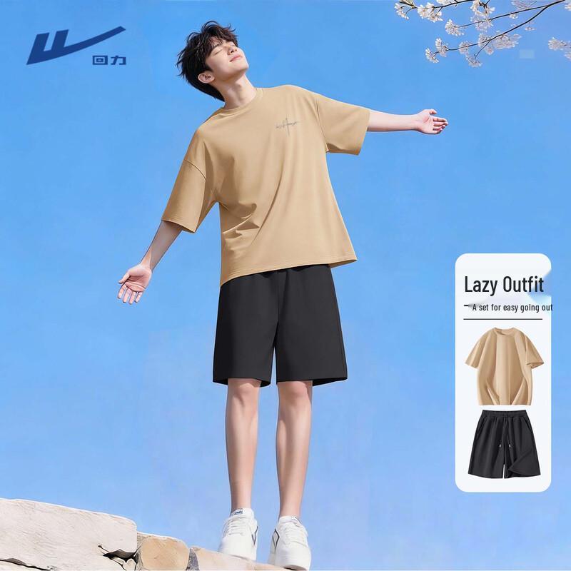 Warrior Men s Summer Cotton Short Sleeve & Shorts Sport Set M
