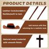 Love Cross Car Ornament Cowboy Hat Rearview Mirror Decoration  Fashionable Accessories