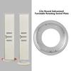 12inch Round Shape Galvanized Turntable Rotating Swivel Plate Kitchen Display Table Hardware