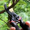 1pc Garden Pruning Shears - Handed Manual Garden Scissors, Ultra-Sharp Alloy Steel Blades, Safety Lock, Non-Slip Grip for Hedge Trimming & Gardening