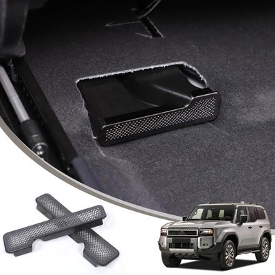 METYOUCAR Toyota Land Cruiser 250 Cruiser Spezielle Staubschutzabdeckung Lüftungsauslassabdeckung Lüftungsauslass Staubschutz Edelstahlmaterial Klebeart Einfach