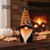 Unique Halloween Ornaments Gnome Decor, Cute Gradient Ghost Figurine, Faceless Statue Holiday Decorations for Party Shelf Table, Spooky Ornament Home