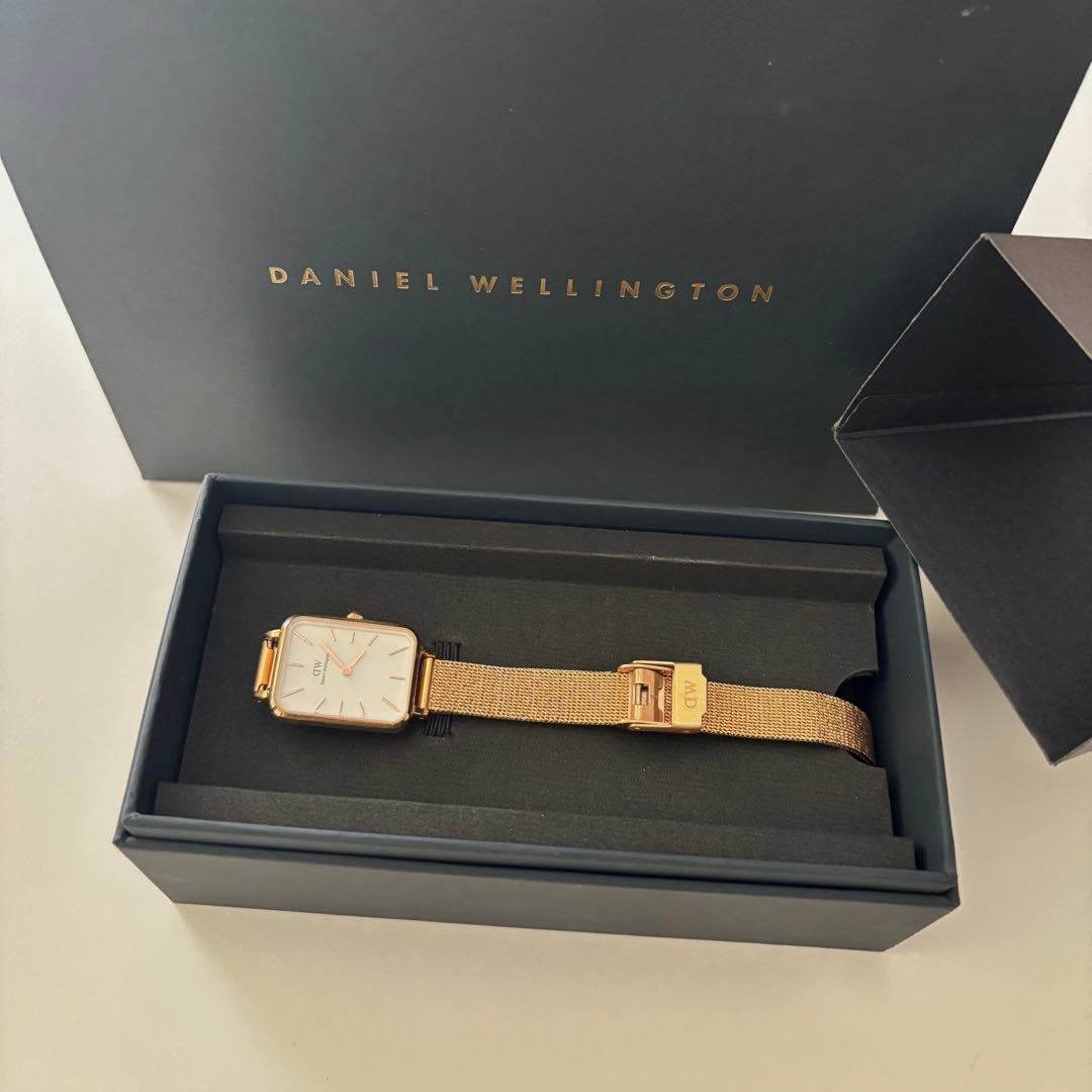 Used Daniel Wellington Square Ladies Watch [Battery dead]