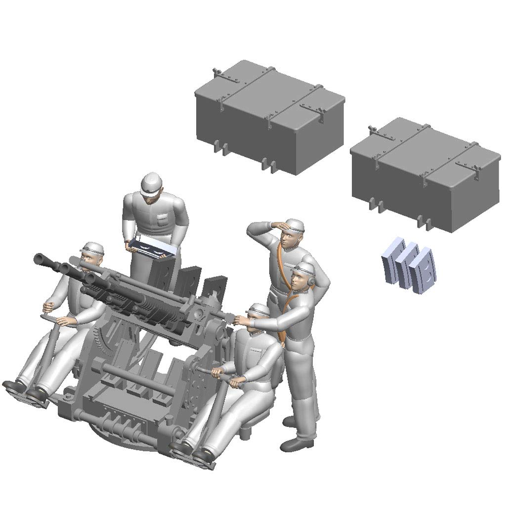 

IJN Type 96 25mm Triple Machine Gun Soldier Set 1/72 &