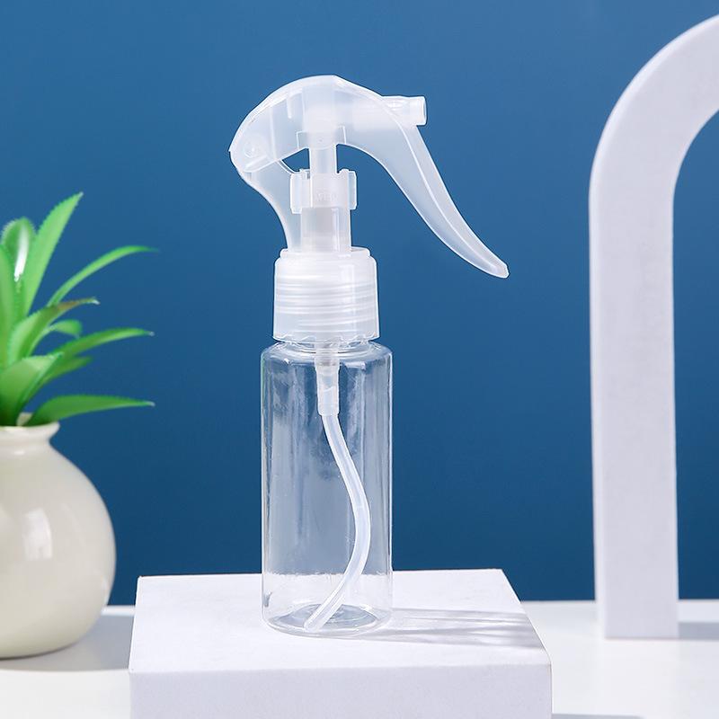 60ml Travel Spray Bottle Portable Fine Mist Refillable Container Empty Clear Cosmetic Liquid Dispenser
