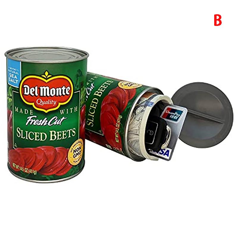 Scomparto Sicuro Nascosto Cassaforte a Deviazione Lattine Alimentari Nascondiglio Segreto Contenitore Nascosto Armadietto da Cucina Nascondere Contanti Nascosto