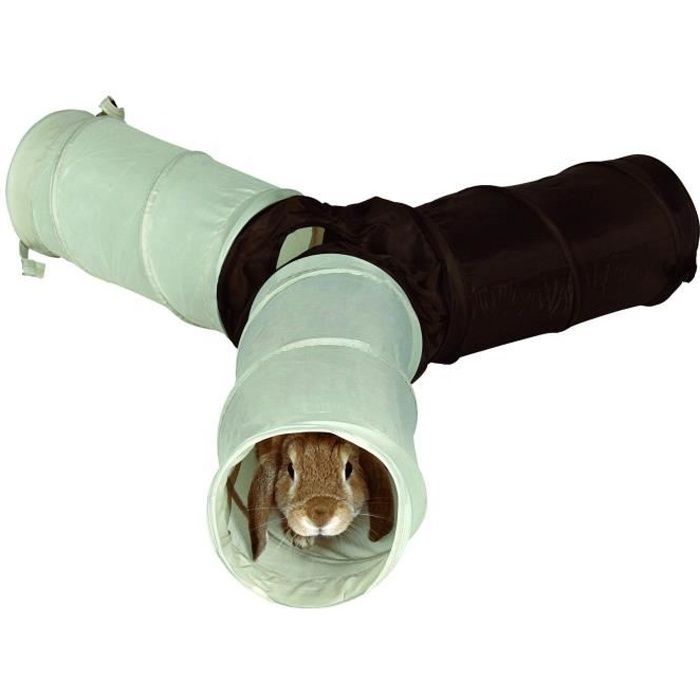 Trixie Rabbit Play Tunnel - Nylon Stable - 4 Entrances - Extendable