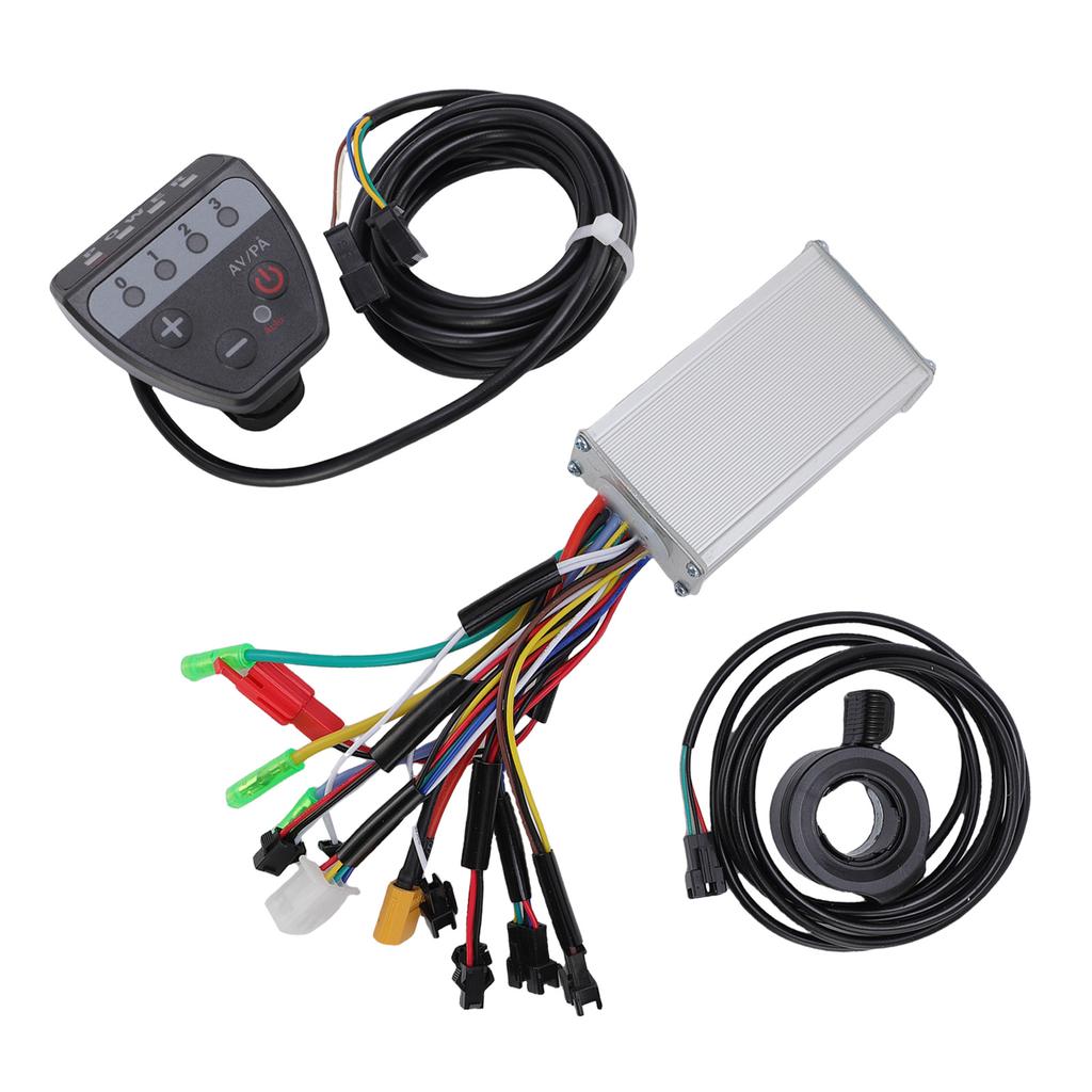Electric Brushless Motor Controller Kit Self Learning Waterproofing Sine Wave 3 Mode Controller LED