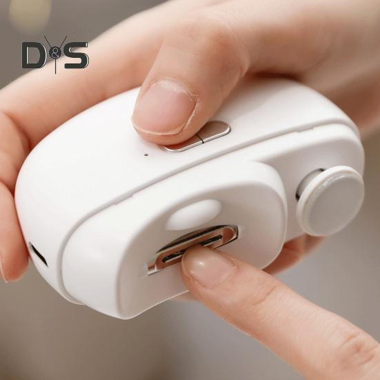 Elektrické kleštičky na nehty pro seniory 3 v 1 automatický zastřihovač nehtů s leštěním elektrický zastřihovač nehtů pro dospělé a seniory, přenosný elektrický zastřihovač nehtů