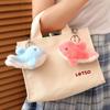 Cute Little Dolphin Doll Plush Toy Blue Dolphin Bracelet Girl Bag Keychain Small Pendant