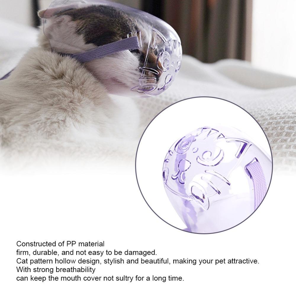3PCS 3 Sizes Set (S/M/L) Pet Muzzle Breathable Anti Bite Muzzle for Bathing Injections Grooming