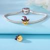 Real Copper Magic Hat Pumpkin Lantern Pendant Beads Fit Original Bracelet For Women Jewelry Gifts Accessory