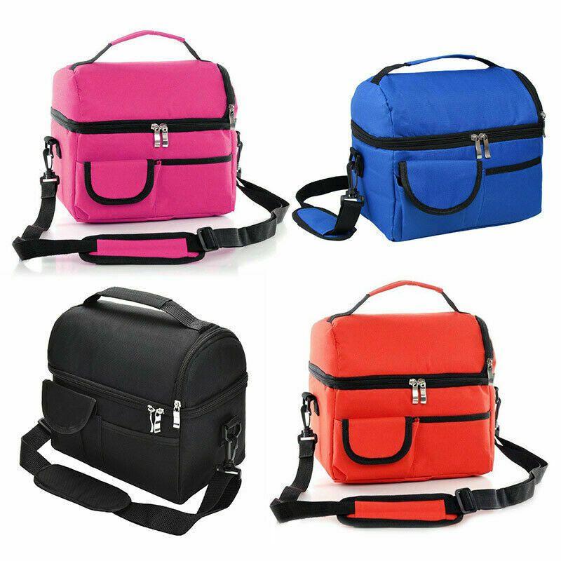 Bag Lunch Insulated For Men Women Kids Thermos Cooler Adults Tote Food Box Lunch