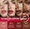 Combo Labbra Rossetto Opaco + Matita Labbra Set Lucidalabbra Idratante Opaco Impermeabile Lunga Durata Set Rossetto Labbra Set Trucco Labbra