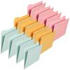 Plus Klipp mappe resirkulert papir 4 hauger A4-E 3 farger inkludert 12 boksett FL-064IF