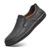 Popular Foreign Trade Large Size Leather Shoes Men's Leather Breathable Business Casual Men's Shoes Men's Loafers Driving Shoes
