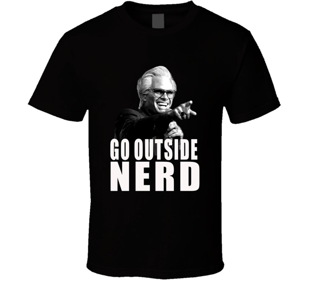 Go Outside Nerd Uncle Baby Billy Funny Movies Tv Show T Shirt Tee Gift New S