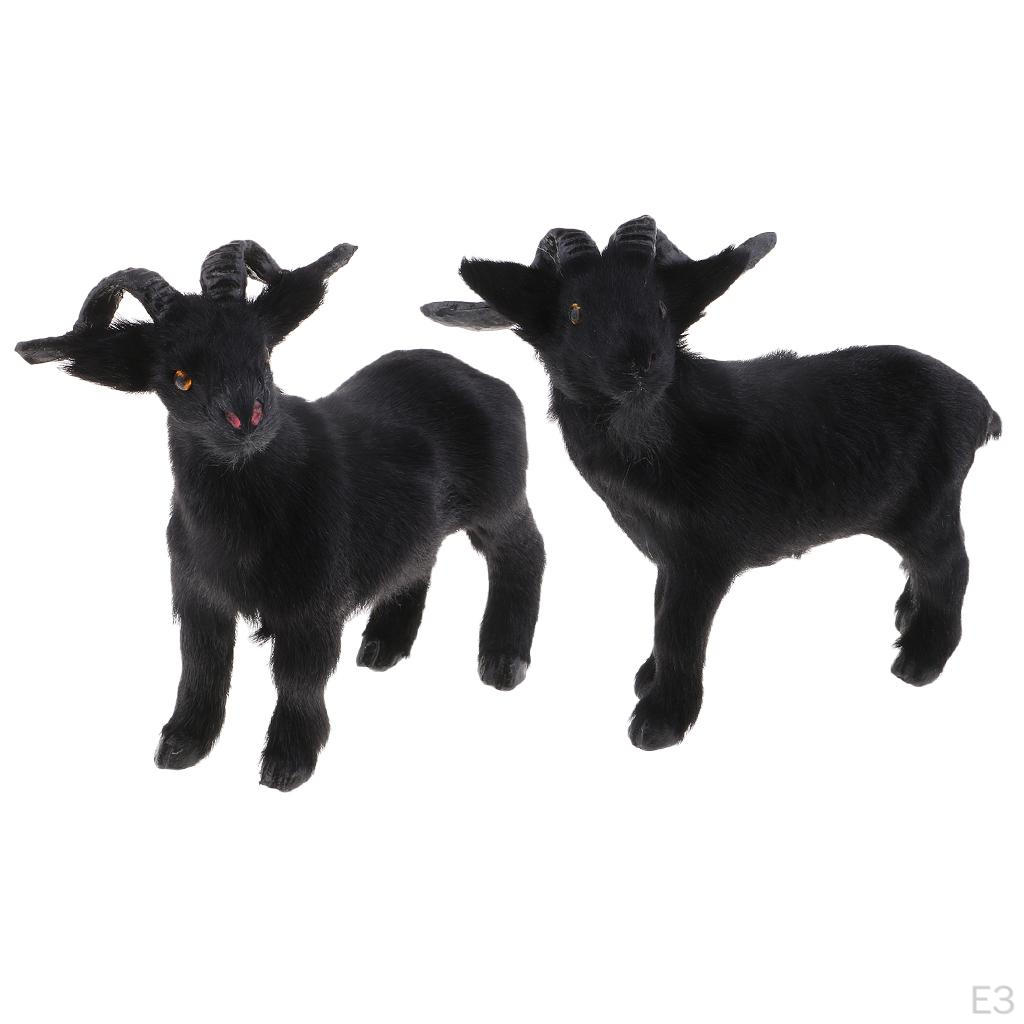 Accessories Plush Sculptures Sheep toy for kids Black