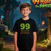 2025 99 Nights in The Forest Inspired Deer Game Tee Perfect for Nature Lovers Birthday Gifts Fun Cute Cartoon Deer Kids TShirt