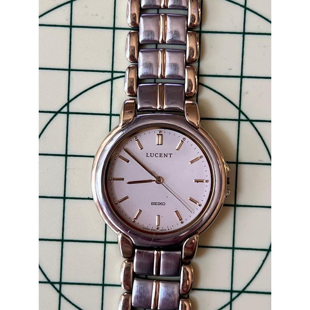 SEIKO LUCENT 10BAR waterproof watch 8N21-6000