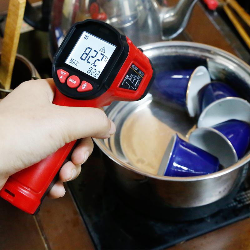 TS380 Infrared Non-Contact Thermometer Handheld Industrial High-Precision Electronic Temperature Gauge TS600