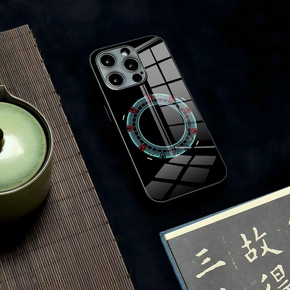 Stargate Atlantis Phone Case For Iphone 16 15 13 12 14 11 Pro Max Mini X Xr Xs 8 Gentleman 7 Puls 6 Glass Luxury Coque 2024