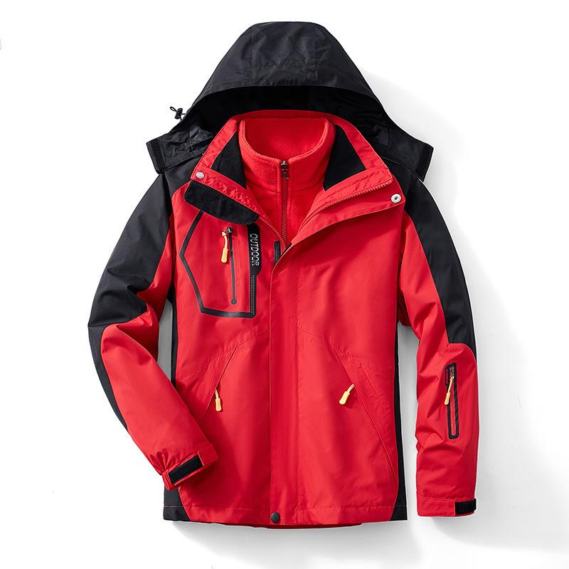 

Outdoor Jacket, Three-in-one Jacket, Women s Jacket, Mountaineering Suit M