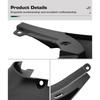 4PCS Car Mud Flaps Splash Guards Mudguards Car Mud Flaps Compatible with Honda HR-V HRV E EL 2022 2023 2024