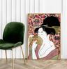 Poster Image Geisha Woman Art Geisha