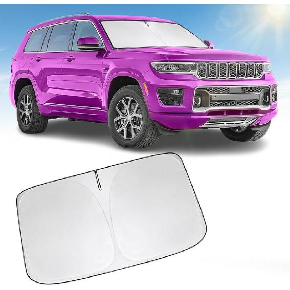 Front Windshield Sun Shade Windshield Cover Compatible With Toyota 4Runner 2010-2025, Sun Visor Protector Blocks UV Rays Sunshade For 4Runner