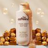 mCaffeine Exfoliating Body Wash 300ml Pack of 1 for Smooth Hydrated Skin with Sweet Caramel Fragrance