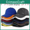 Duck Hat Tongue Solid Color Perforated Baseball Hat Washed Breathable Vintage