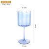 Multicol Crystal Glass Cocktail Goblet Transparent Champagne Cup Creative Light Luxury Retro Petal Wine Glasse Colorful Wine Cup